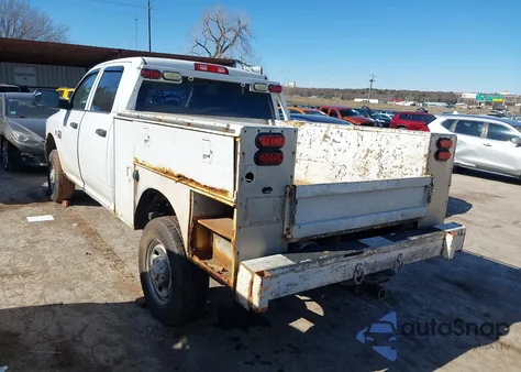 2010 Dodge Ram 2500 St из США, поврежденный, VIN 3D7UT2CL0AG166578